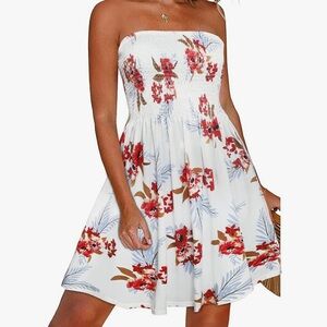 Strapless Sundress ☀️ Beach Cover-up